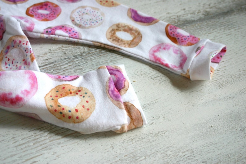 Donut Baby Leggings// Toddler Infant Leggings // Pink Etsy