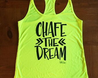 fluorescent yellow running tops