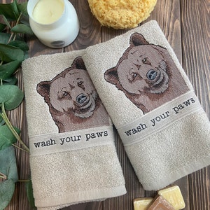 Bear hand towels new arrivals