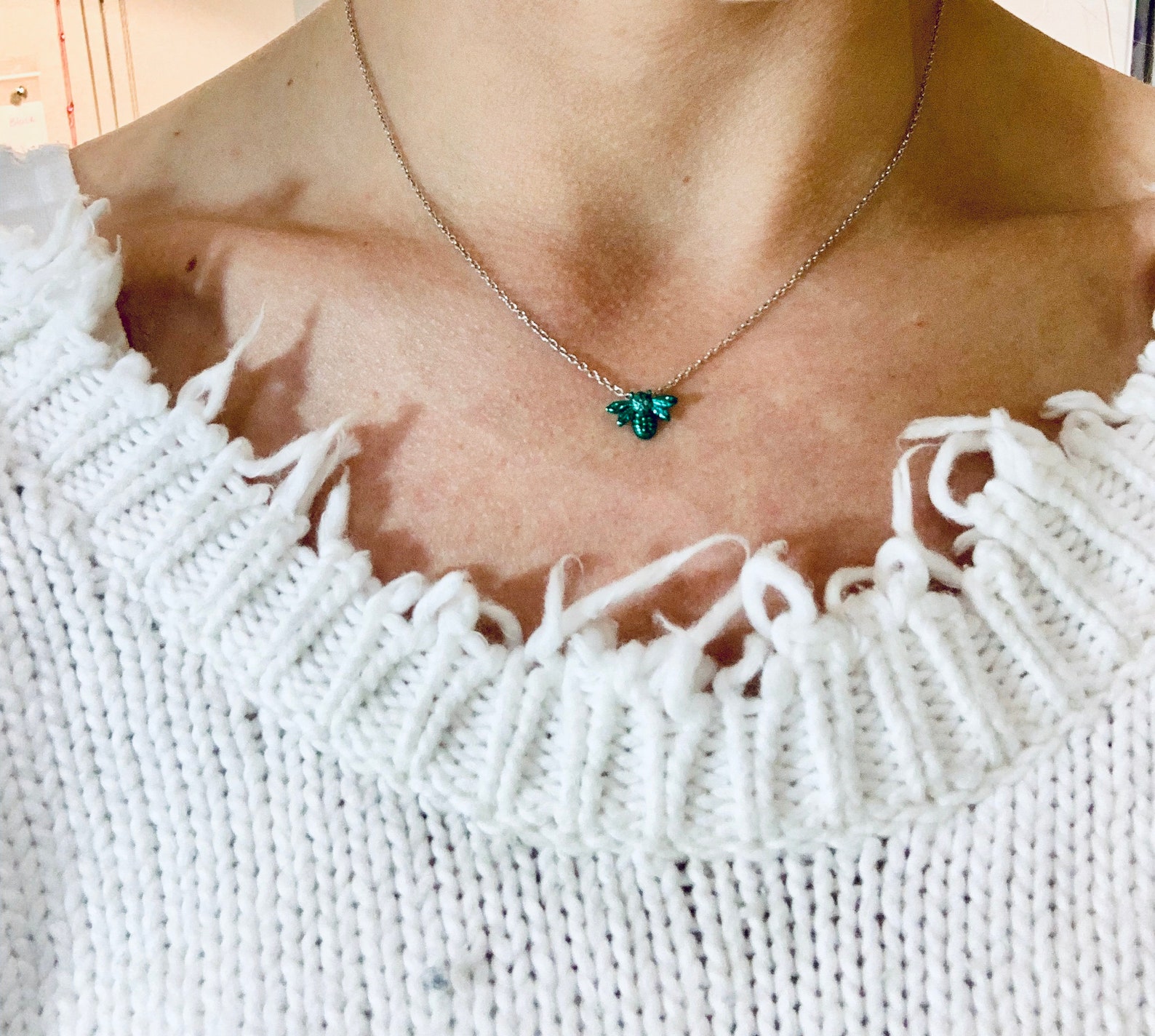 BEE LOVE NECKLACE DIAMOND