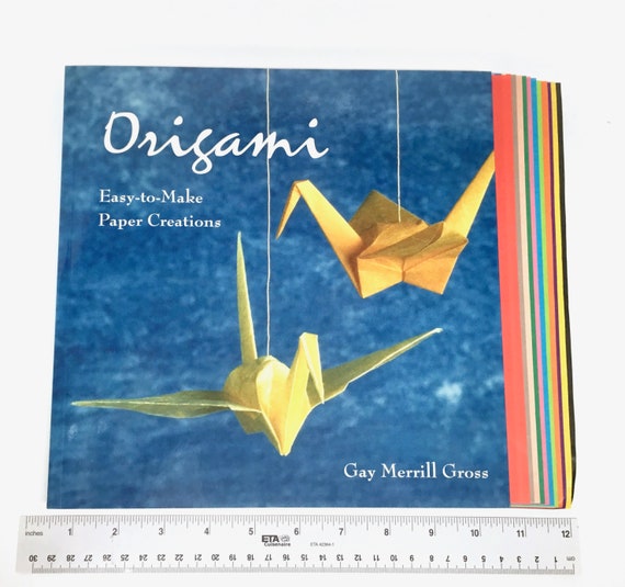 Origami Easy To Make Paper Creations By Gay Merrill Gross Is A New 120 Page Book With 30 Sheets Of Origami Paper Free Shipping