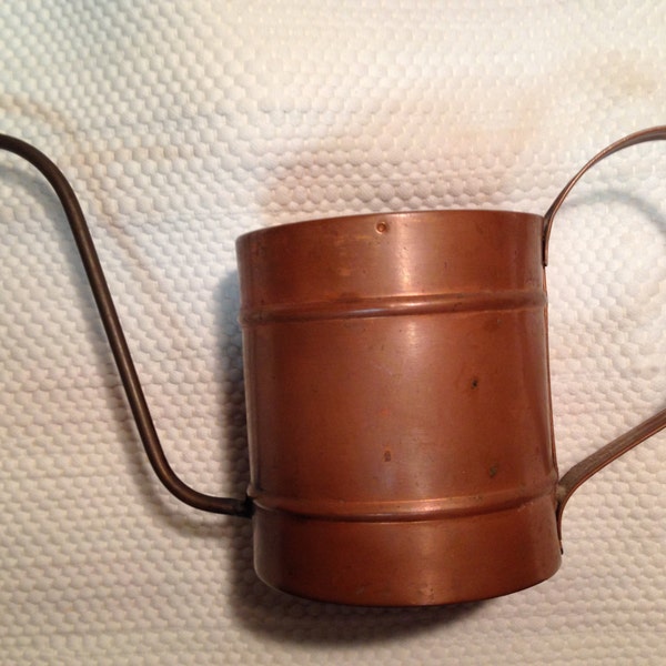 Vintage 7" Brass Watering Can