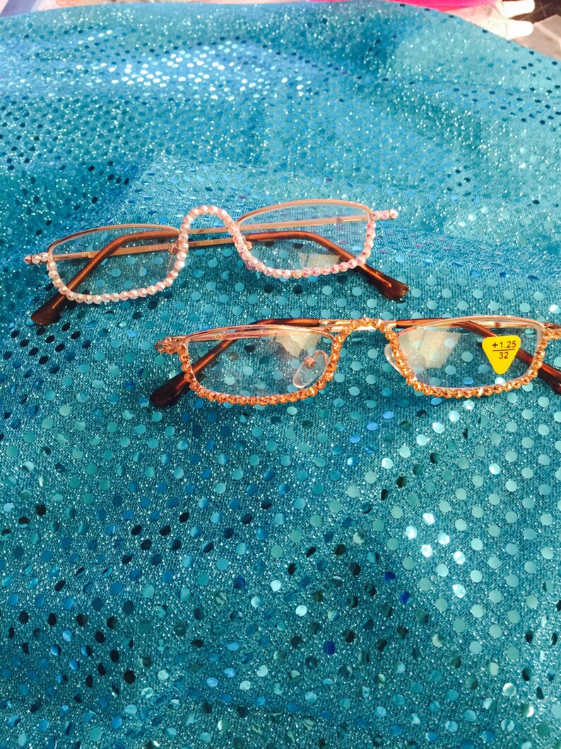 CUSTOM ORDERS Beautiful and Unique Cheater Glasses Etsy