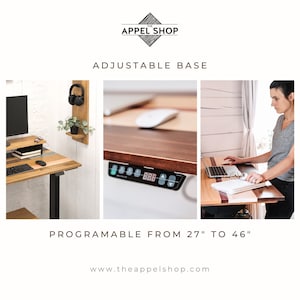 Adjustable Standing Desk Upgrade | Electric Desk Base | Sit Stand Desk Base