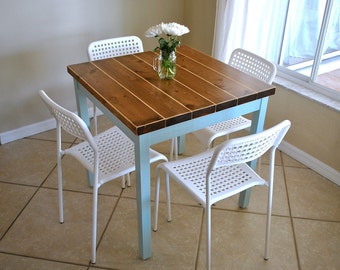 Made To Order Farmhouse Breakfast Table Table Only Small Dining Table Made To Order Farmhouse Breakfast Table Table Only Small Dining Table