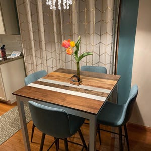 Counter add-on for tables and benches/stools with wood legs only image 7