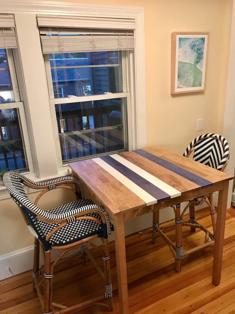 Counter add-on for tables and benches/stools with wood legs only image 5