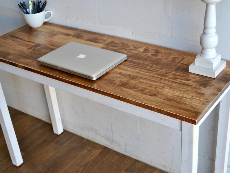 Made To Order Solid Wood Desk Or Table Laptop Entrance Small