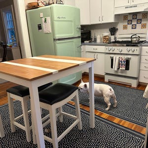 Counter add-on for tables and benches/stools with wood legs only image 8