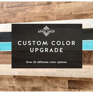 Custom Color Upgrade