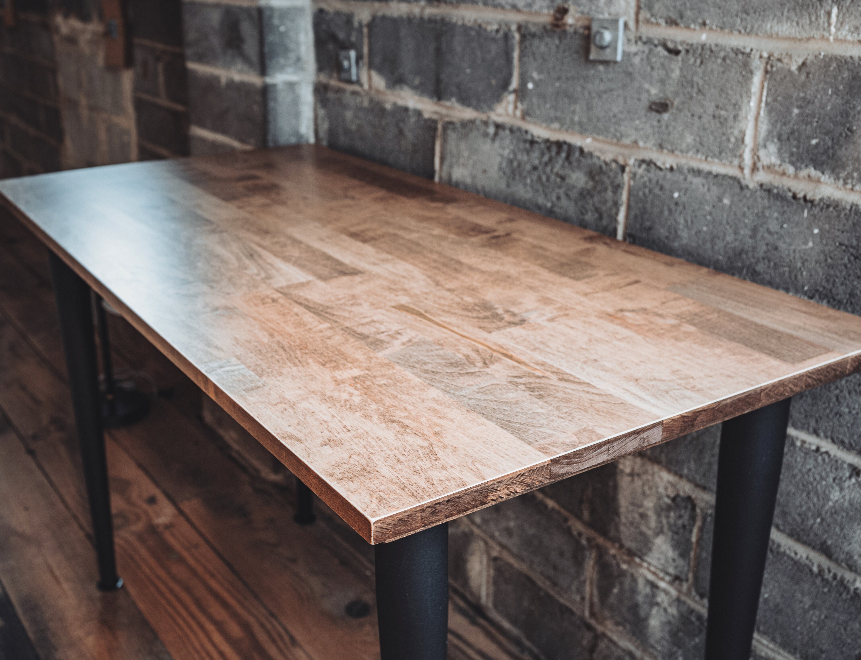 Solid Maple Wood Desk