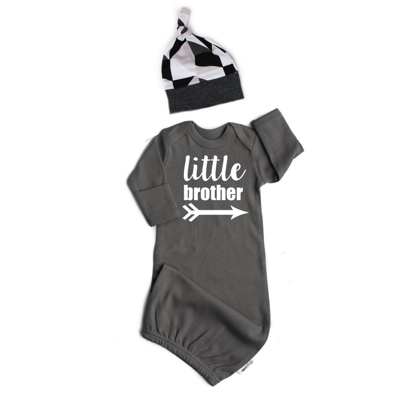 little brother baby outfit