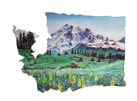 Featured image of post Outline Mt Rainier Drawing