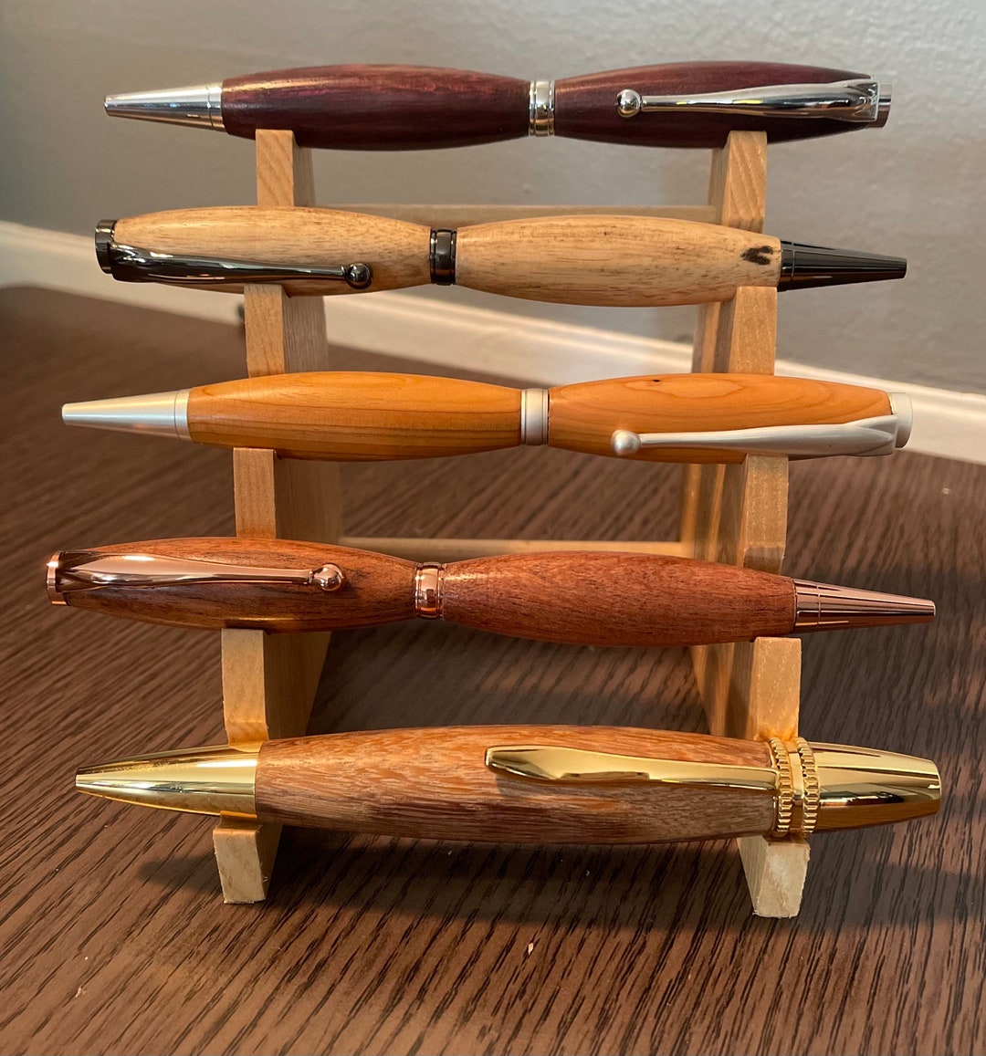 5 Pen, Multipen Holder in Maple Etsy