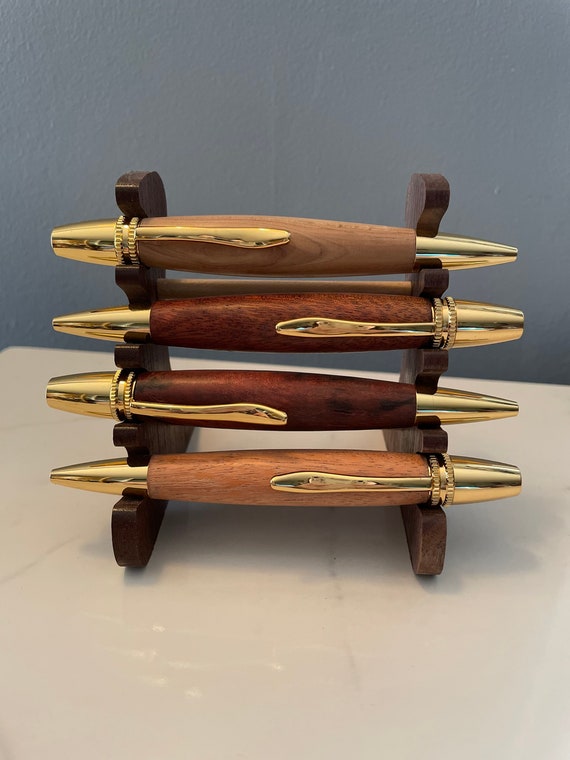 4 Pen Multi Pen Desktop Holder/display Etsy