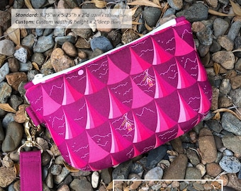 Patrón de bolso Darcie: Bolso pequeño con cremallera y bolsillo interior (patrón PDF)