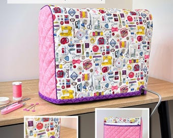 Made For Me Sewing Machine Cover Pattern: Custom & Standard Fit Options (PDF Pattern)