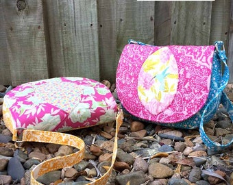 Purse pattern, Peekaboo Purse, small bag pattern, small purse pattern, small bag pdf, small bag, small purse pdf, shoulder bag