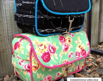 Toiletry bag pattern, Hang About Toiletry Bag, toilet bag, hanging toiletry bag, hanging bag, toiletry bag, toilet bag pattern