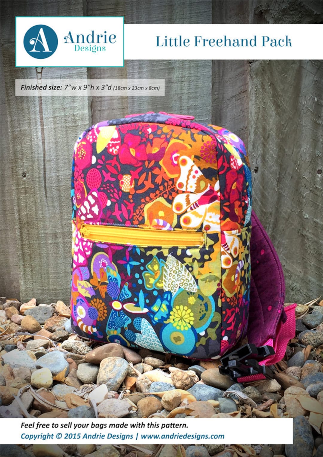 Pack Your Bag Backpack Sewing Pattern