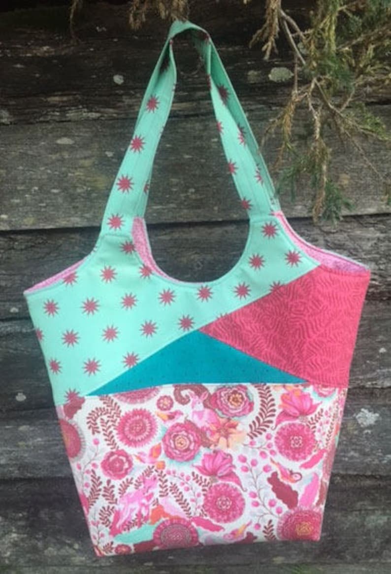 Tote Bag Pattern Stand up & Tote Notice Large Tote Bag - Etsy