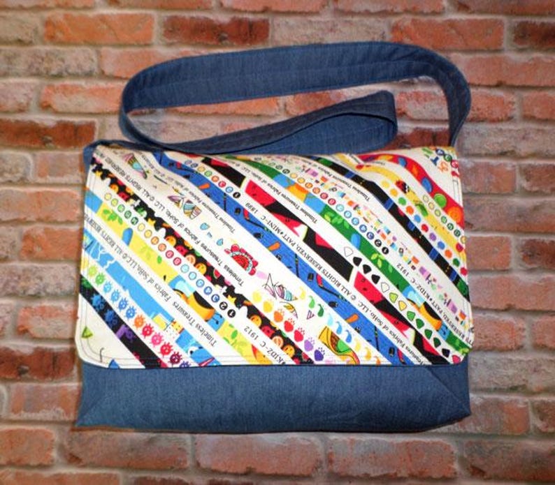 Wzór na torbę listonoszkę Good-To-Go: mała i duża torba typu crossbody (wzór w formacie PDF) zdjęcie 6