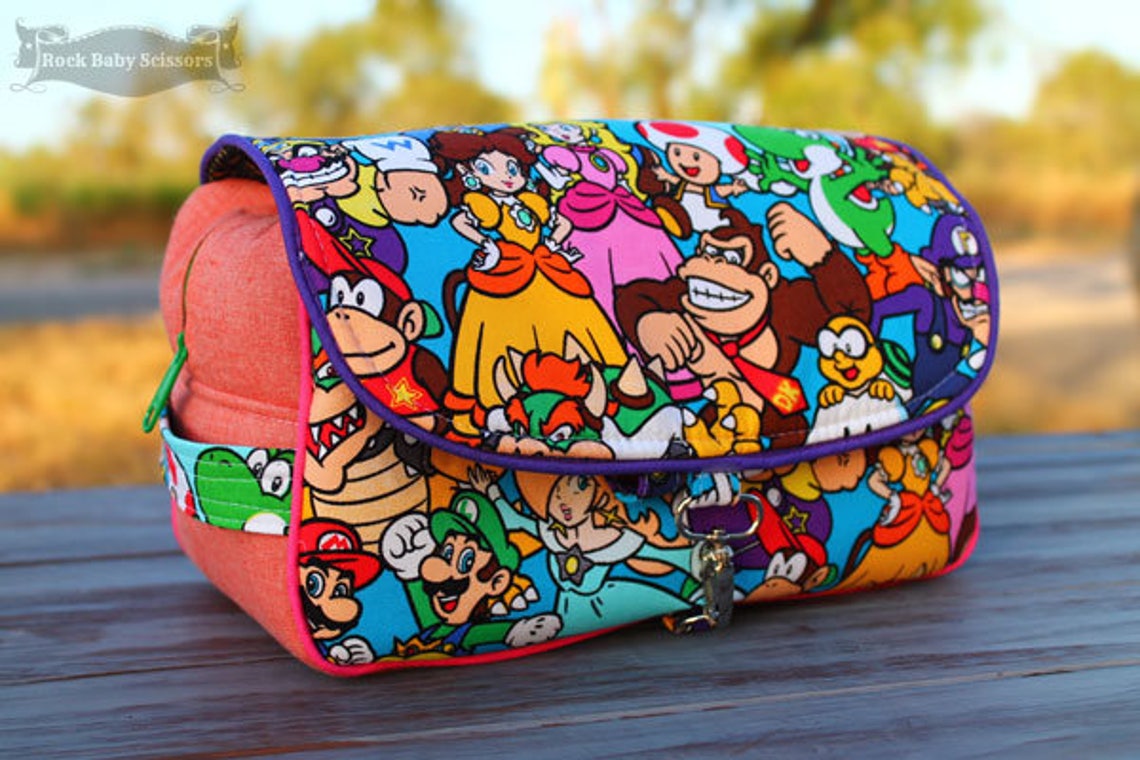 Toiletry Bag Pattern Hang About Toiletry Bag Toilet Bag Etsy Australia