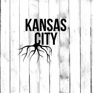 Kansas City Roots - Homegrown - Di Cut Decal - Car/Truck/Home/Laptop/Computer/Yeti/Tumbler/Macbook/Phone Decal