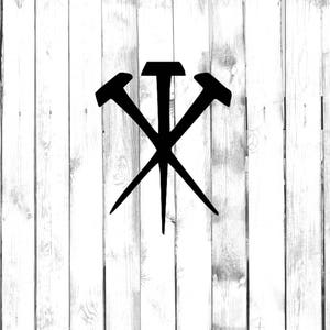 3 Nails - Car/Truck/Home/Computer Decal