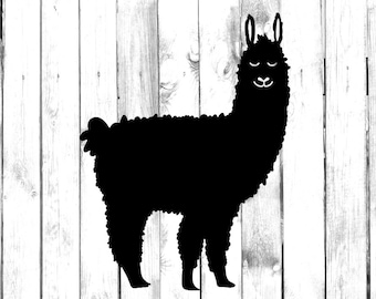Lama, lama felice decalcomania - decalcomania Di Cut - decalcomania adesivo per casa/laptop/computer/camion/auto