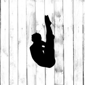 Diver, Swimmer Jumping Off Of High Dive - Car/Truck/Home/Laptop/Computer/Phone Decal