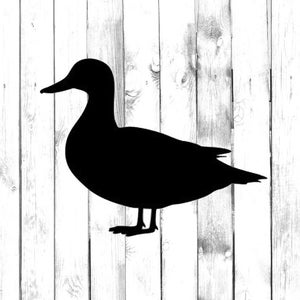 Duck Silhouette Decal - Yeti/Tumbler/Water Bottle/Car/Laptop/Truck/Phone/Computer/Home Decal