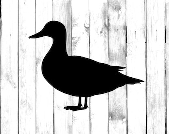 Duck Silhouette Decal - Yeti/Tumbler/Water Bottle/Car/Laptop/Truck/Phone/Computer/Home Decal