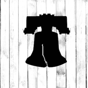 Liberty Bell Decal - Di Cut Decal - Home/Laptop/Computer/Truck/Car Bumper Sticker Decal