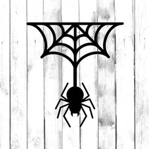Spider with Web Decal - Yeti/Tumbler/Water Bottle/Car/Laptop/Truck/Phone/Computer/Home Decal