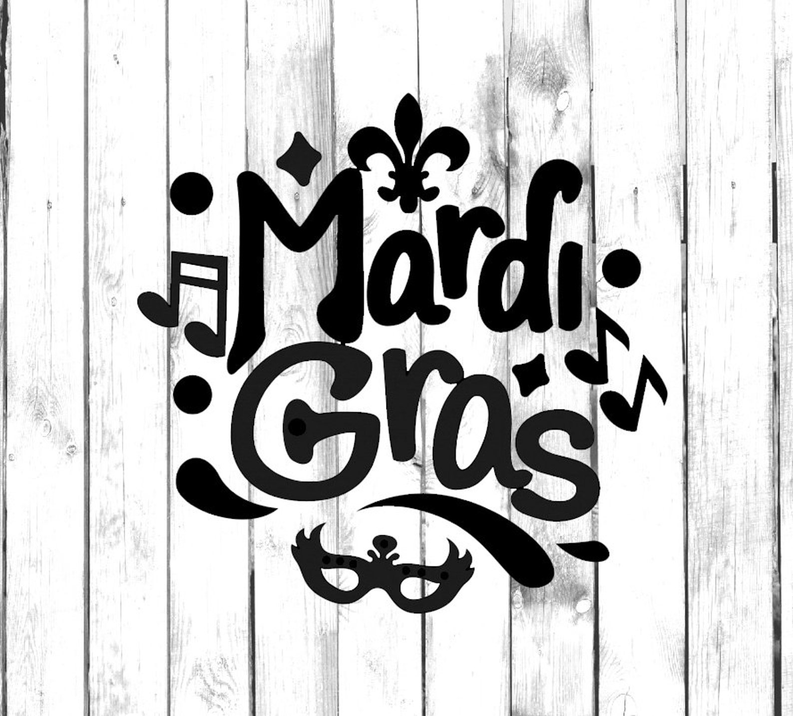 mardi gras car flag