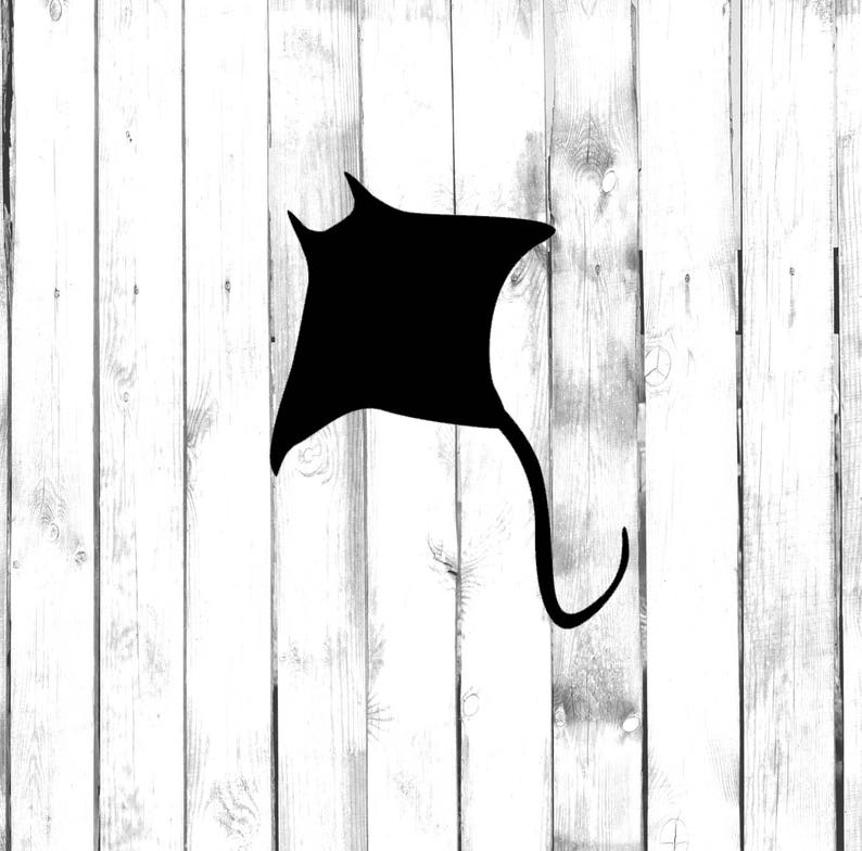 Stingray Swimming CarTruckBedroomHomeLaptopComputerPhone Decal