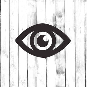 Eyeball Icon - Car/Truck/Home/Laptop/Computer/Phone Decal