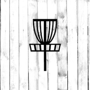 Frisbee/Disc Golf Chain Net/Basket/Hole - Car/Truck/Home/Laptop/Sports Room/Computer/Phone Decal