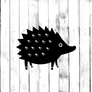 Egel stekelvarken - Di Cut Decal - auto/vrachtwagen/huis/laptop/computer/Yeti/Tumbler/Macbook/telefoon sticker