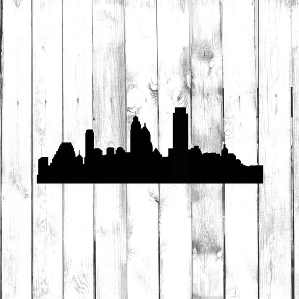 Philadelphia Skyline - City Skyline Silhouette - Car/Truck/Home/Computer/Laptop/Phone Decal