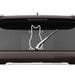 Kitty Cat Windshield Wiper - Di Cut Decal - Home/Laptop/Computer/Truck/Car Bumper Sticker Decal