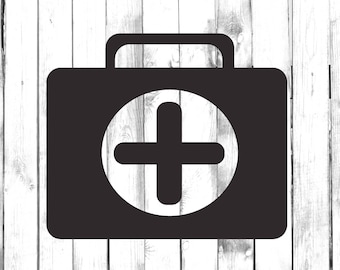 First Aid Kit Symbol - Car/Truck/Home/Computer/Laptop/Phone Decal