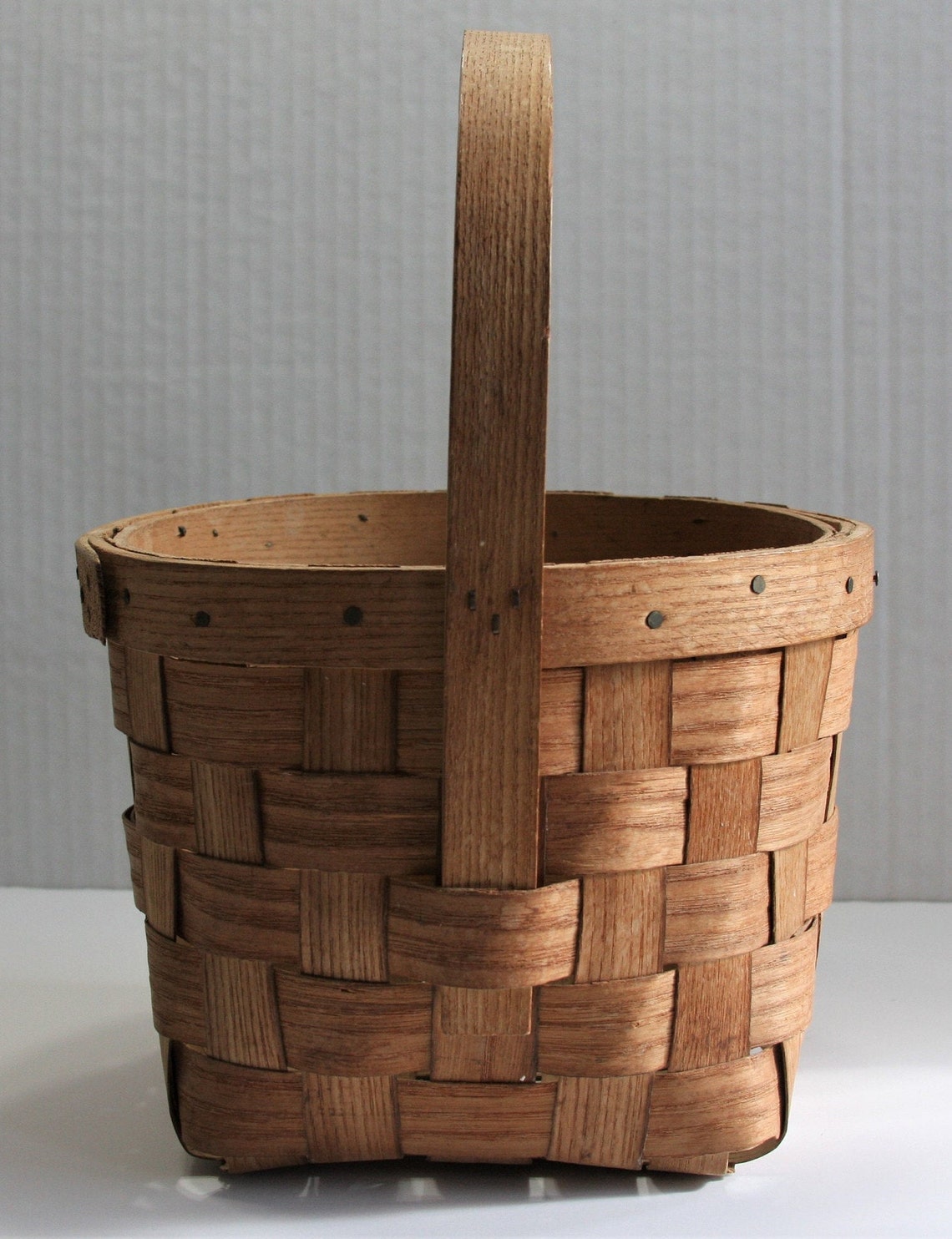 Vintage 1950s Putney Basket From Basketville, Vermont. Oldest American