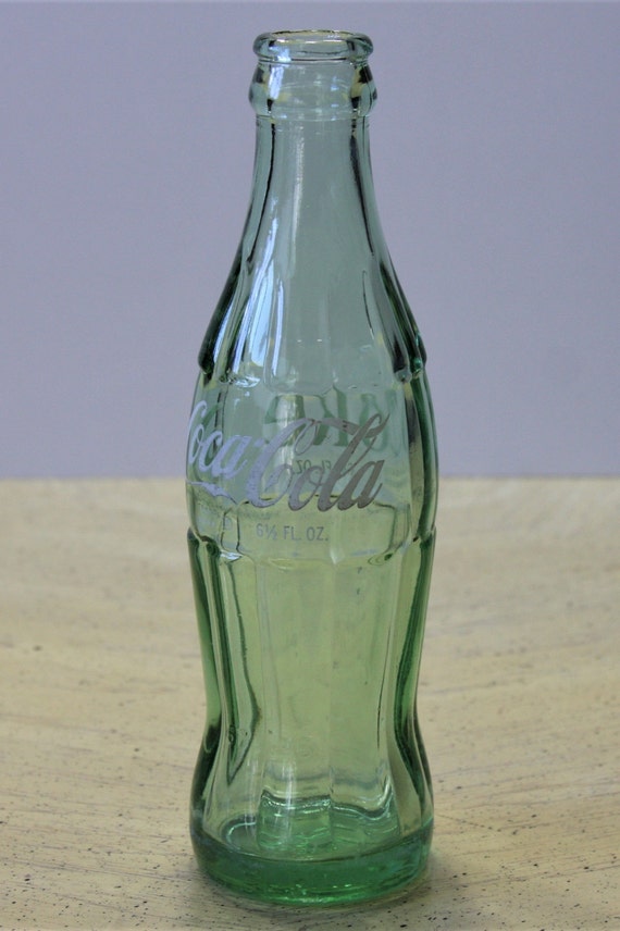 Vintage Coca-cola Empty Bottle With Lid, Coke Bottle, 10oz Size