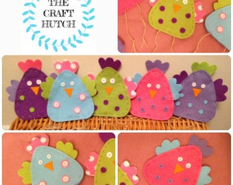 Sew Your Own Chick Kit, Children's Craft Kit, Children's gift, Easter project, Spring activity, Craft project for children