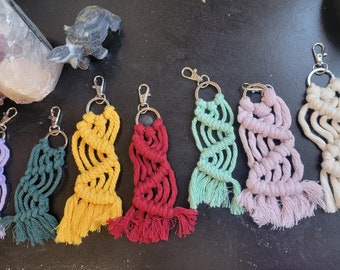 Macrame Keychains