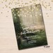 Fairy Lights Enchanted Garden Forest Shower, Birthday, Anniversary, Retirement, Prom Invitation 
