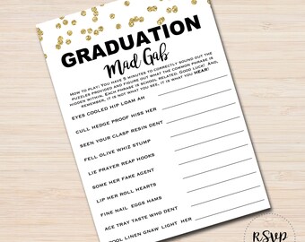Baby Shower Mad Gab Game Instant Download Printable | Etsy