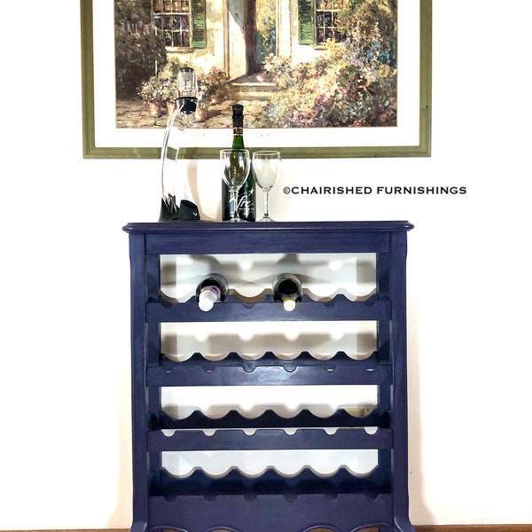 Vintage Bombay Wine Rack Etsy